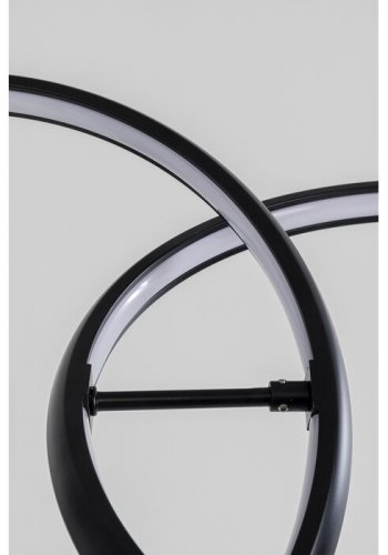 KARE DESIGN Galaxy loftlampe, LED, dmpbar, hjdejusterbar - sort aluminium og messing stl