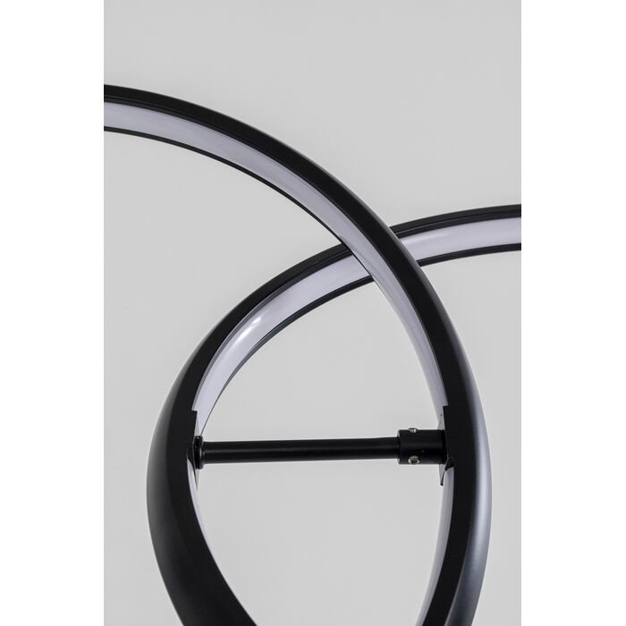 KARE DESIGN Galaxy loftlampe, LED, dmpbar, hjdejusterbar - sort aluminium og messing stl