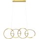 KARE DESIGN Galaxy loftlampe, LED, dmpbar, hjdejusterbar - guld aluminium og messing stl