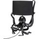 KARE DESIGN Octopus bordlampe - sort polyester og sort polyresin
