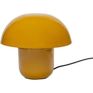 KARE DESIGN Mushroom bordslampa - gul emalj stl