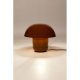 KARE DESIGN Mushroom bordlampe - brun emalje stl