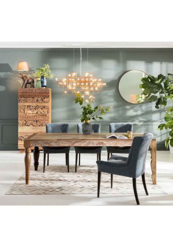 KARE DESIGN Sten Mobil Taklampa - Guldstl och Vit Sten