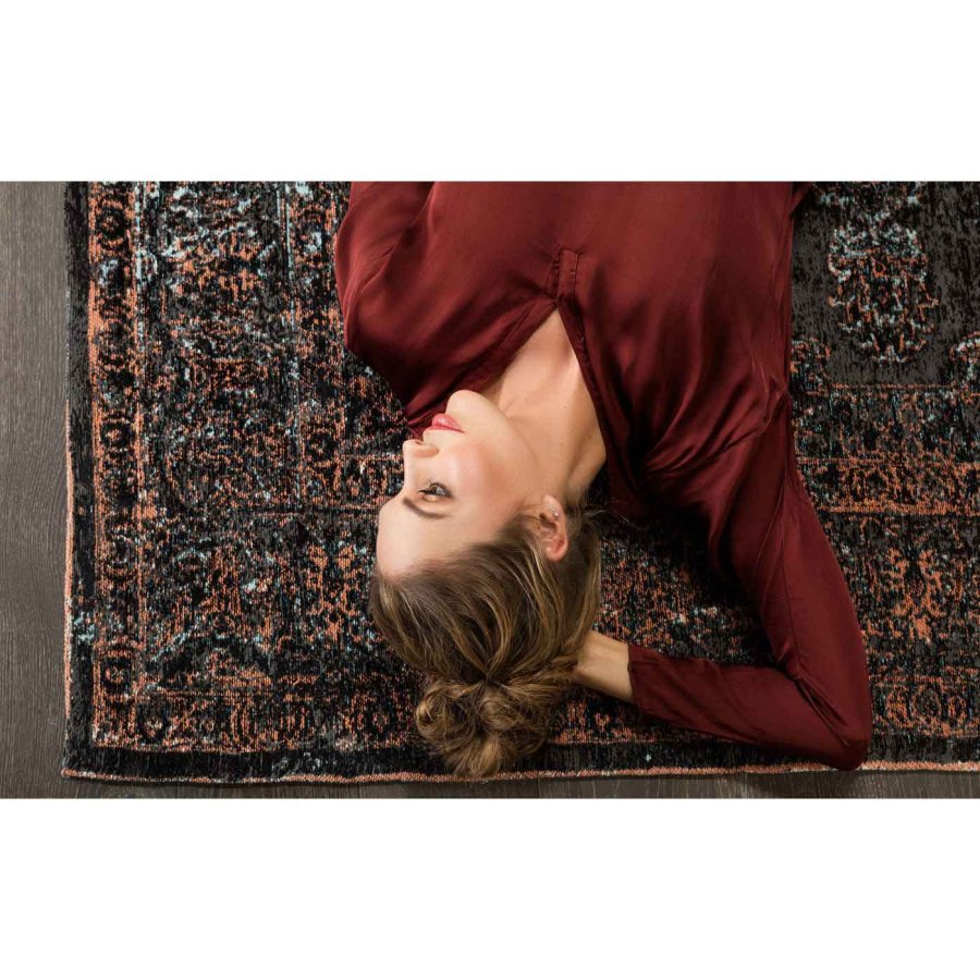 KARE DESIGN Kelim Pop Rockstar Teppich - mehrfarbige Baumwolle (240x170)