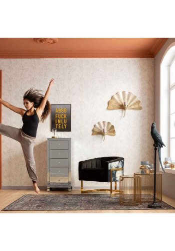 KARE DESIGN Kelim Pop Rockstar Teppich - mehrfarbige Baumwolle (240x170)