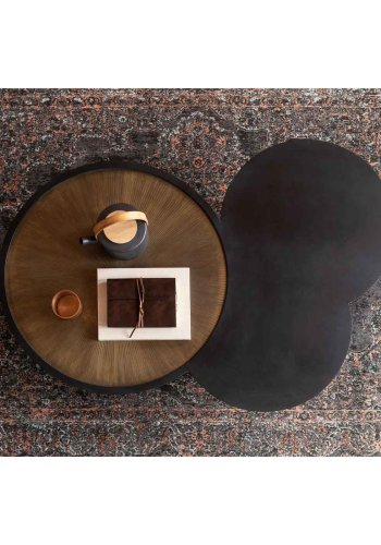 KARE DESIGN Kelim Pop Rockstar Teppich - mehrfarbige Baumwolle (240x170)