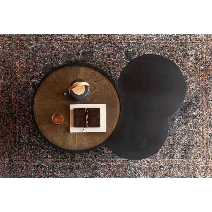 KARE DESIGN Kelim Pop Rockstar Teppich - mehrfarbige Baumwolle (240x170)