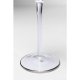 KARE DESIGN Hommage rdvinsglass, med struktur og gullkant, hndlaget - klart glass (H:23,5)
