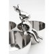 KARE DESIGN Bunny Tre skl - slvforniklet aluminium (H:18)