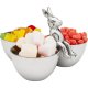 KARE DESIGN Bunny Tre skl - slvforniklet aluminium (H:18)
