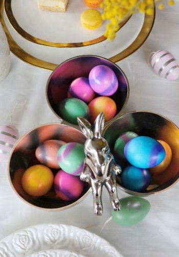 KARE DESIGN Bunny Tre skl - slvforniklet aluminium (H:18)