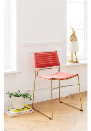 KARE DESIGN Animal Rabbit bordlampe, rund - hvid hr og guld polyresin/stl (H:68,2)