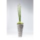 KARE DESIGN Rose Multi Chrome vase, stor - krom fajance (21,5)