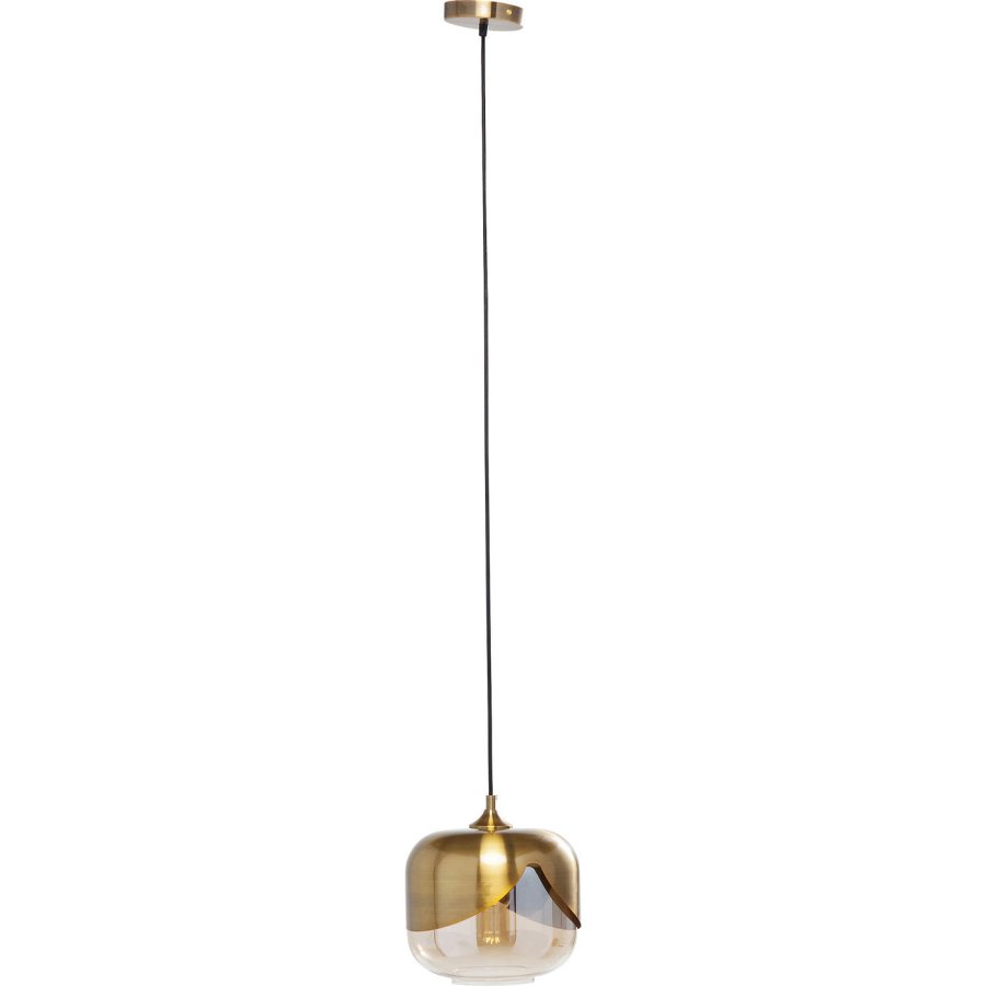 KARE DESIGN Golden Goblet loftlampe - farvet glas/messingbelagt stl, rund (25)