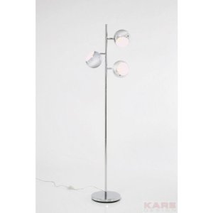 KARE DESIGN Golvlampa, Calotta, Krom