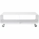 KARE DESIGN Lounge TV-bord, med hjul - hvid stl (90x42)