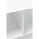 KARE DESIGN Lounge TV-bord, med hjul - hvid stl (90x42)