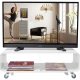 KARE DESIGN Lounge TV-bord, med hjul - hvid stl (90x42)
