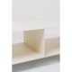 KARE DESIGN Lounge M TV-bord, m. 2 rum og hjul - creme stl (90x42)