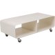KARE DESIGN Lounge M TV-bord, m. 2 rum og hjul - creme stl (90x42)