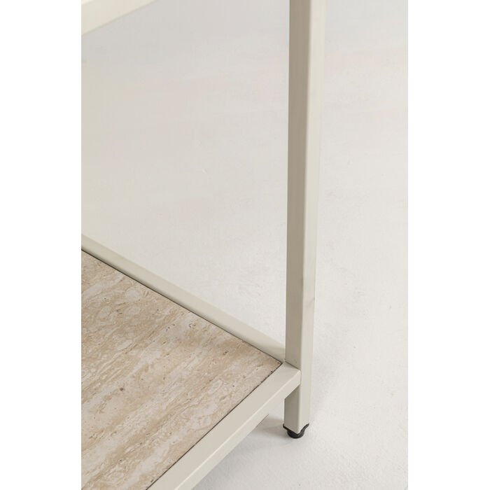 KARE DESIGN Loftie bokhylle - gr MDF og stl (77x186)