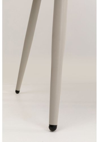 KARE DESIGN Ruby spisestol - beige stoff og grtt stl