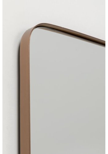 KARE DESIGN Simply veggspeil, rektangulrt - speilglass og messingstl (80x120)
