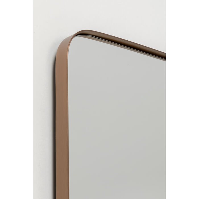 KARE DESIGN Simply veggspeil, rektangulrt - speilglass og messingstl (80x120)