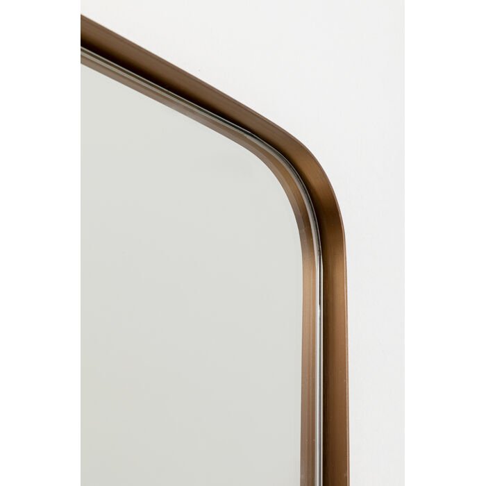 KARE DESIGN Simply veggspeil, rektangulrt - speilglass og messingstl (80x120)
