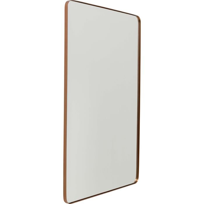 KARE DESIGN Simply veggspeil, rektangulrt - speilglass og messingstl (80x120)