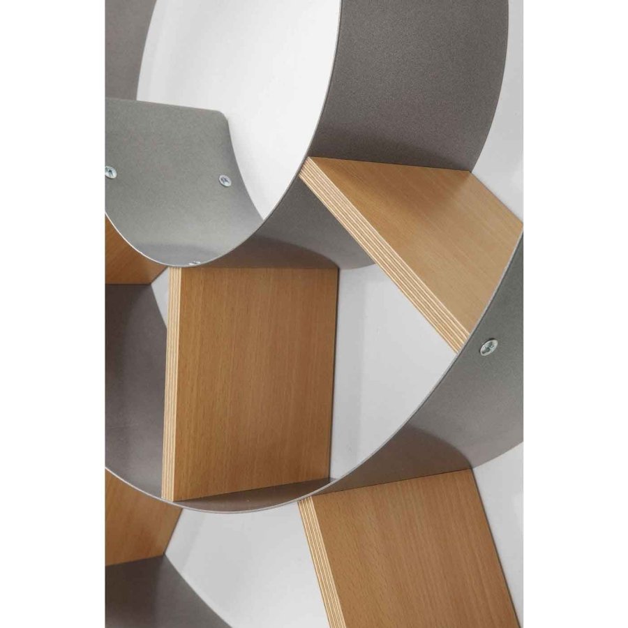 KARE DESIGN Wandregal, Schnecke silber