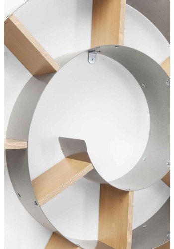 KARE DESIGN Wandregal, Schnecke silber