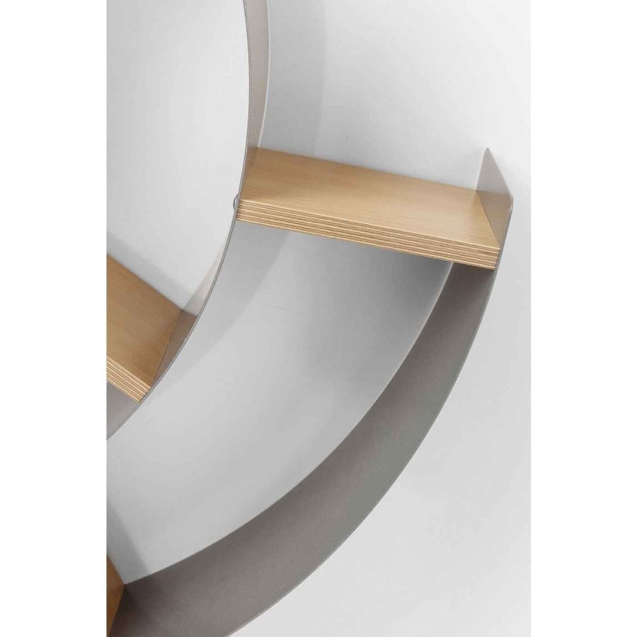 KARE DESIGN Wandregal, Schnecke silber