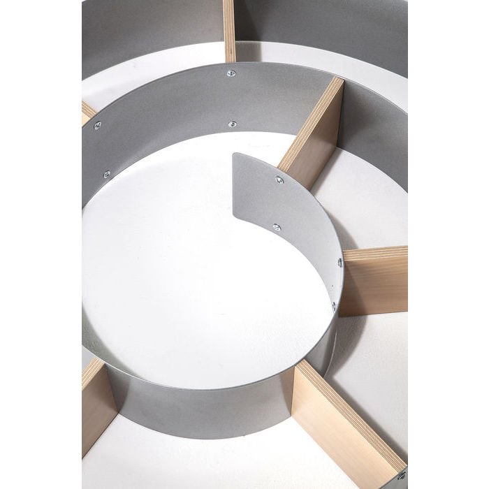 KARE DESIGN Wandregal, Schnecke silber