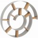 KARE DESIGN Wandregal, Schnecke silber