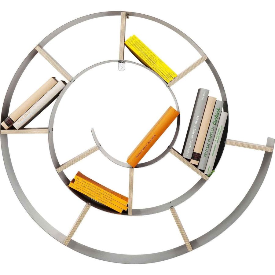 KARE DESIGN Wandregal, Schnecke silber