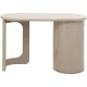 KARE DESIGN Groove skrivebord, m. 1 l�ge, 2 hylder - taupe MDF (120x50)