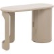 KARE DESIGN Groove skrivebord, m. 1 l�ge, 2 hylder - taupe MDF (120x50)