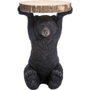 KARE DESIGN Animal Bear sidobord, runt - polyresin (33)