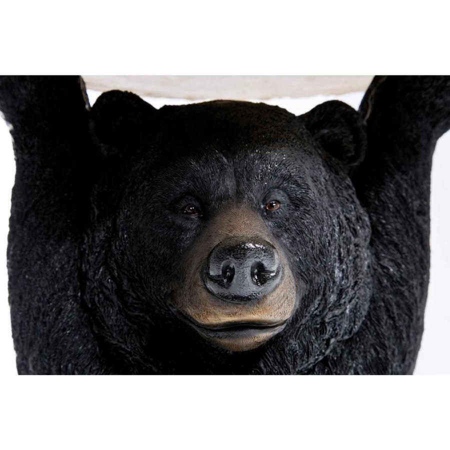 KARE DESIGN Animal Bear sidebord, rundt - polyresin (33)