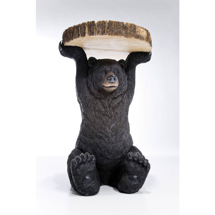 KARE DESIGN Animal Bear sidebord, rundt - polyresin (33)