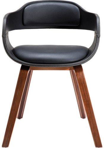 KARE DESIGN Stol med armln, Costa Walnut