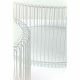 KARE DESIGN Wire White sofabord - hvidt glas/stl, rundt (2/st)