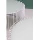 KARE DESIGN Wire White sofabord - hvidt glas/stl, rundt (2/st)