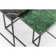KARE DESIGN Marble East Coast Satztische – Grün/Schwarz/Weiß-Marmor und Stahl (3/Set) (Eingestellt)