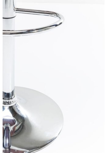 KARE DESIGN Monaco Schoko barkrakk, m. ryggsttte og armlener - brun polyester/valntt finish og kromstl