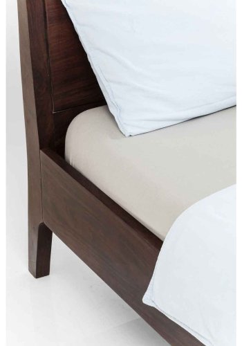 KARE DESIGN Brooklyn Walnut sengeramme - valnddebrunt sheeshamtr (180x200)