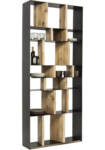 KARE DESIGN Storm Bücherregal - Kiefer natur/Stahl