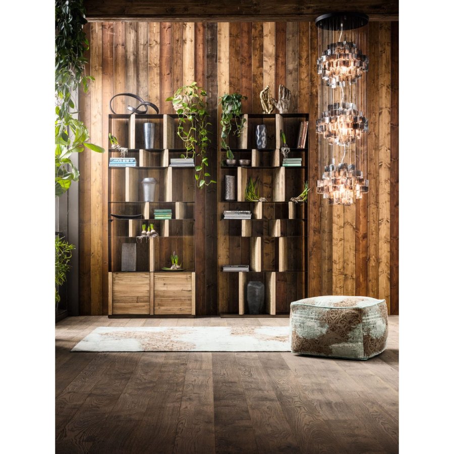 KARE DESIGN Storm Bücherregal - Kiefer natur/Stahl