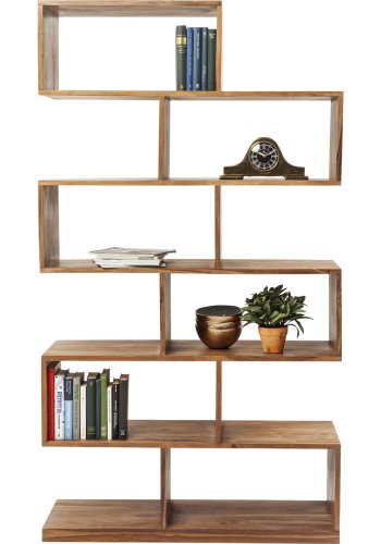 KARE DESIGN Authentico Shelf Zick Zack reol - natur akacietr (180x100)